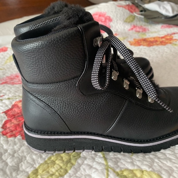 New Cole Haan Leather Zero Grand Booties Boots Shoes - Picture 12 of 16